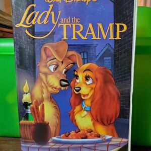 Walt Disney Lady and the Tramp VHS - Multicolor